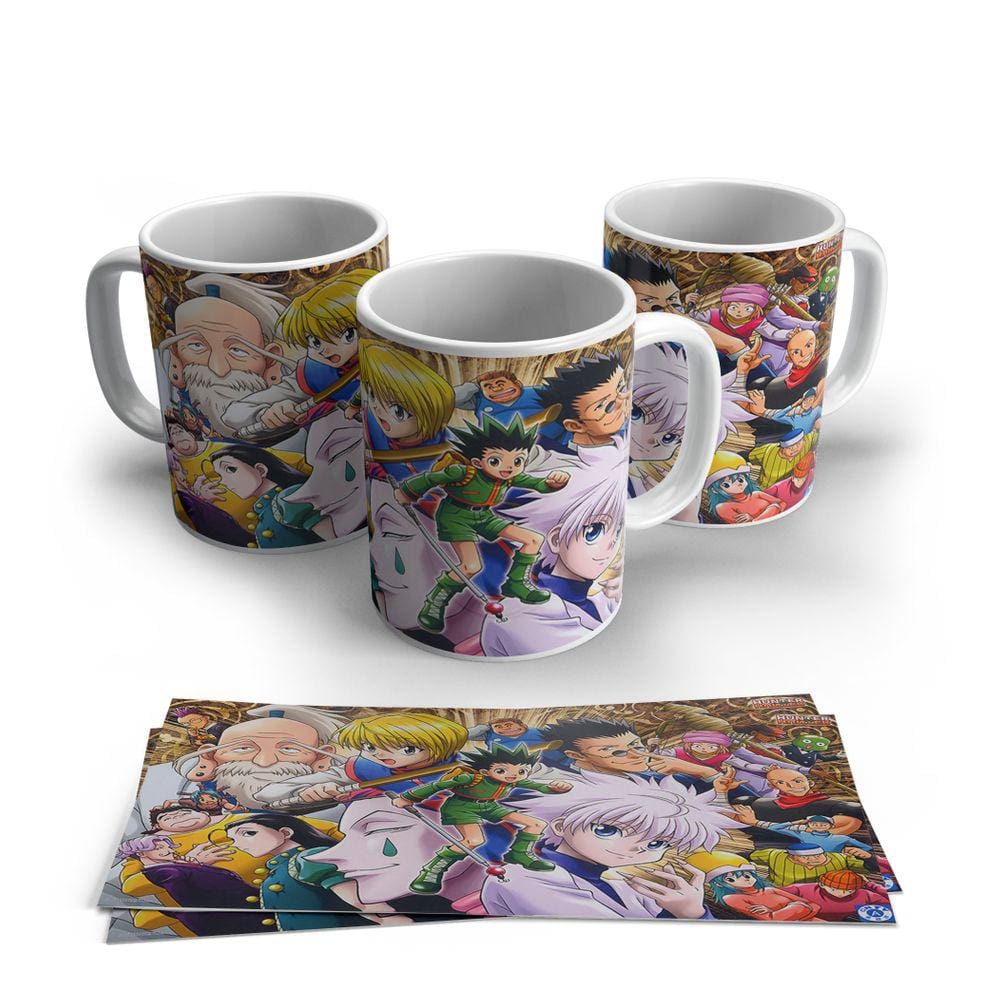 Caneca de Porcelana Hunter X Hunter modelo 04