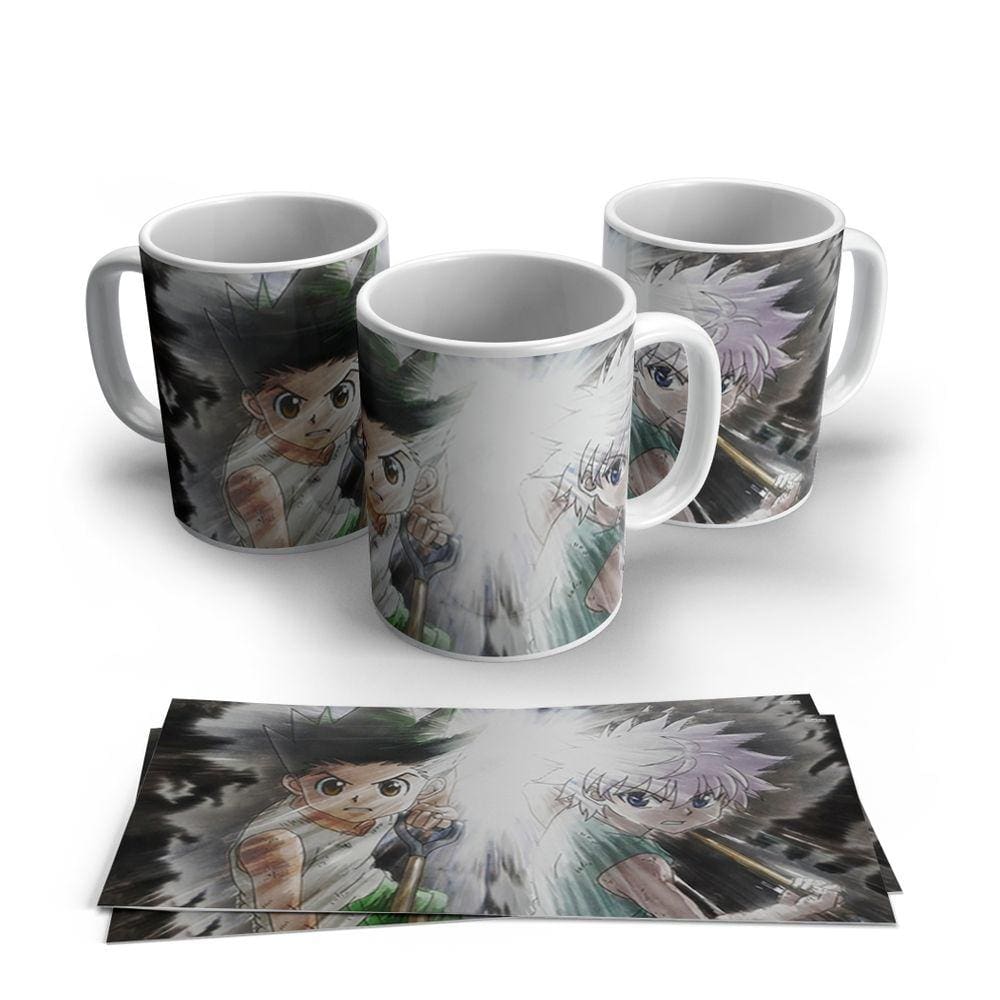Caneca de Porcelana Hunter X Hunter modelo 03