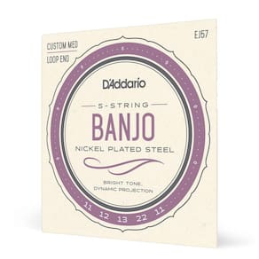 Encordoamento Para Banjo 5C D Addario Nickel Plated EJ57 [F035]