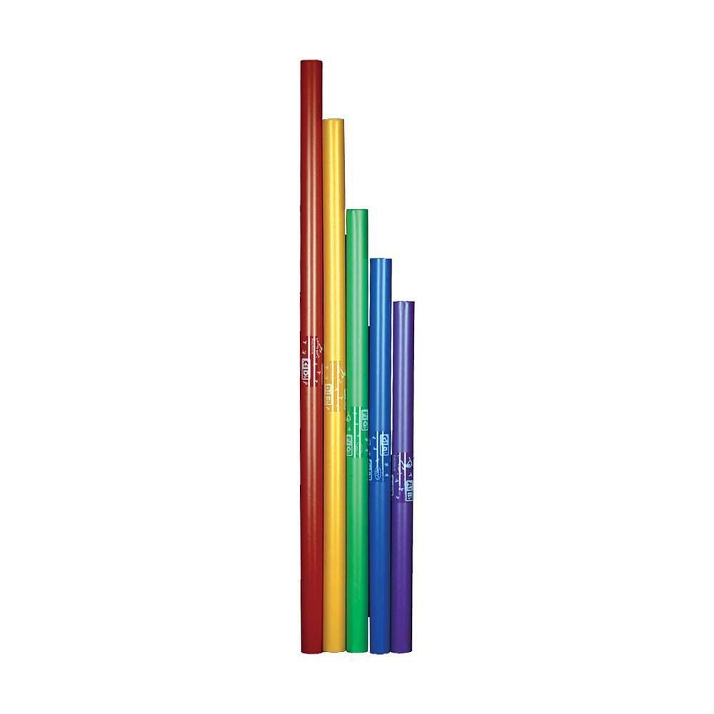 Kit Das Notas Alteradas Graves Com 5 Boomwhackers BWKG [F035]