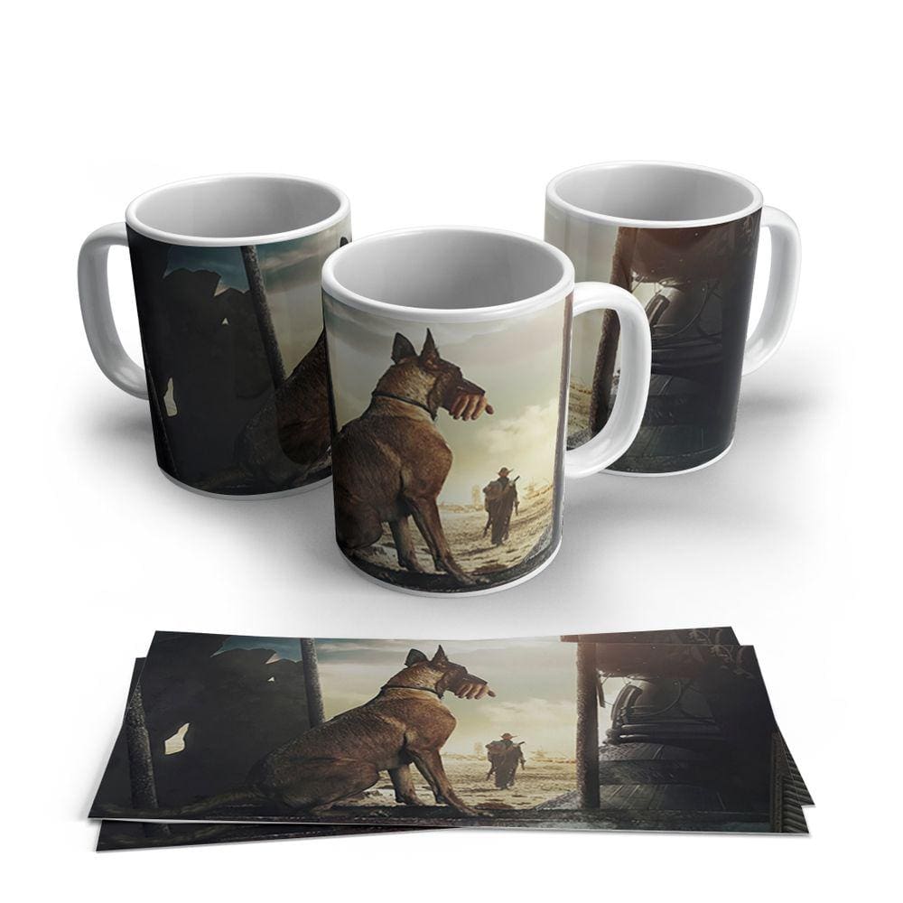 Caneca de Porcelana Fallout modelo 06