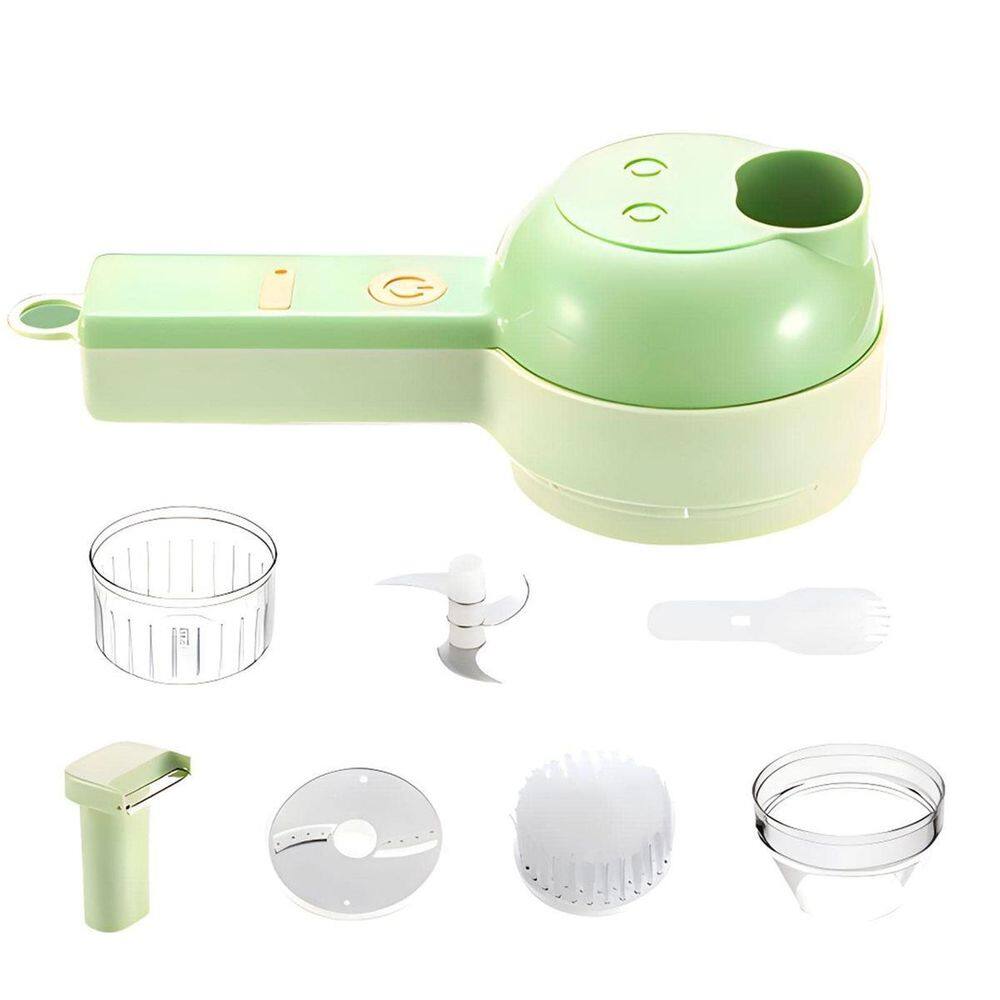 Mini Processador E Triturador Elétrico De Alimentos 4 Em 1