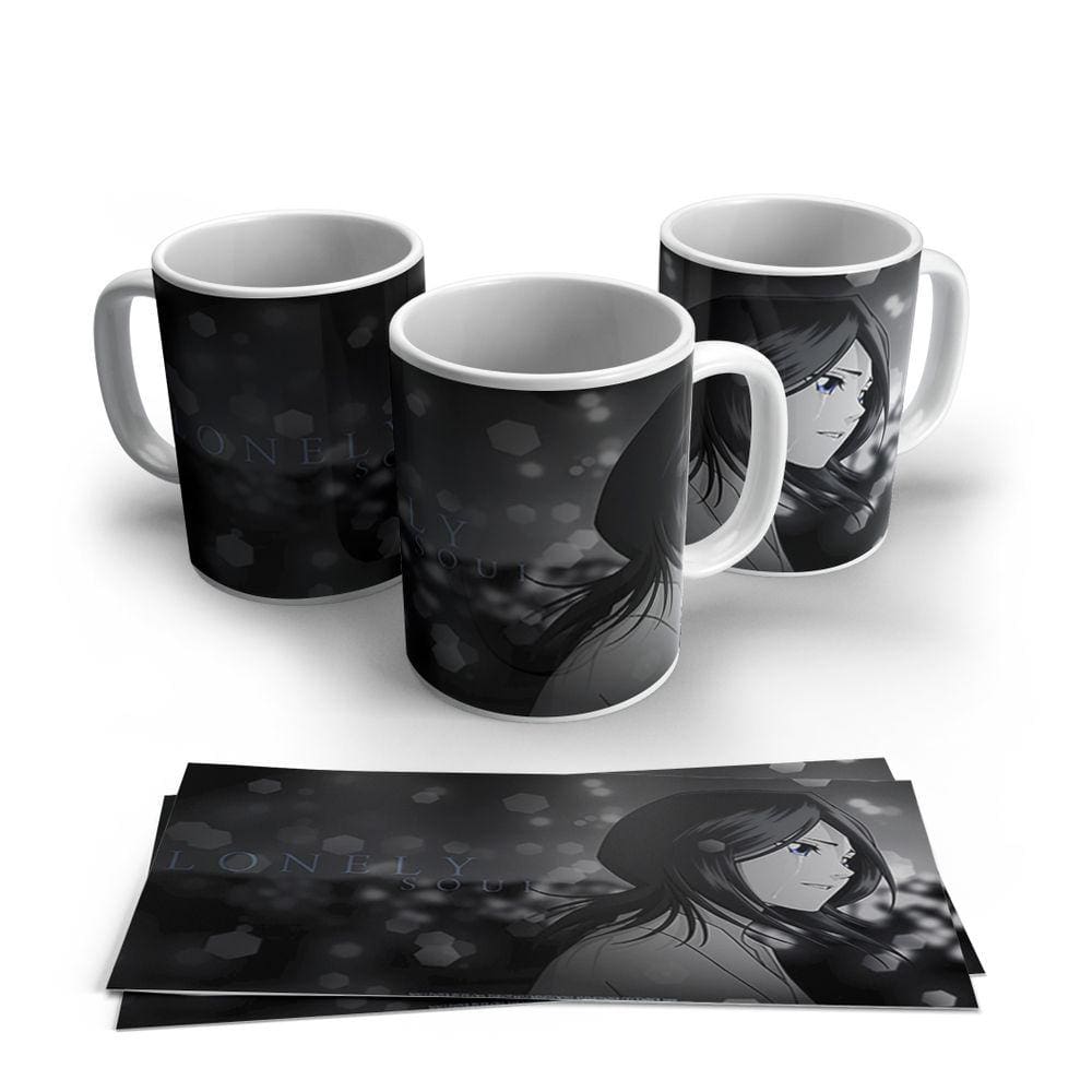 Caneca de Porcelana Anime Bleach Modelo 16