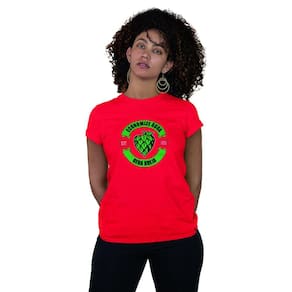 Camiseta Feminina Estampa Cerveja Breja Humor de Boteco