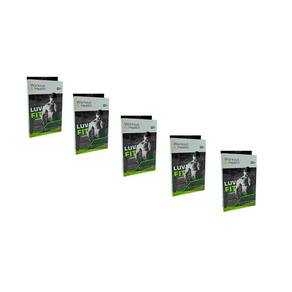 Kit 5 Luva Academia Feminina Masculina Grip Ajustável Mbfit