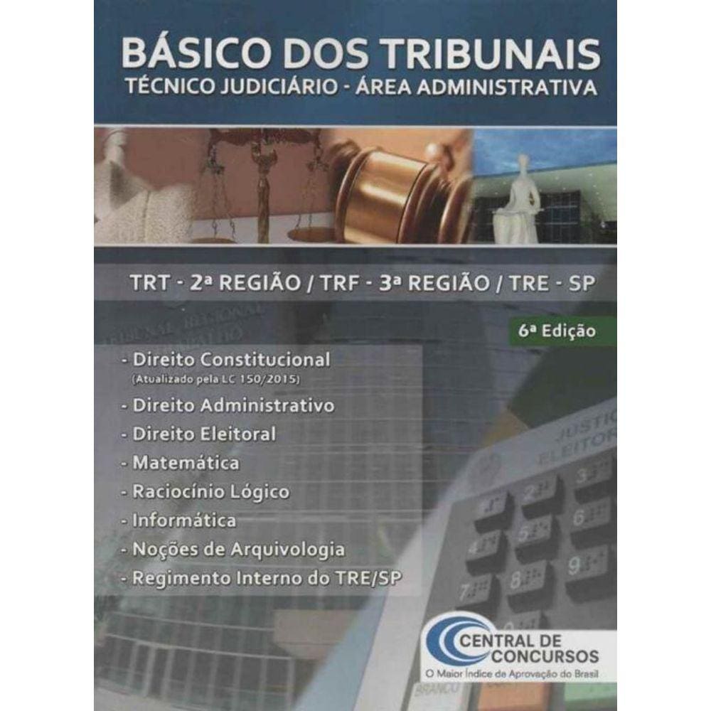 Básico dos Tribunais - Técnico Judiciário