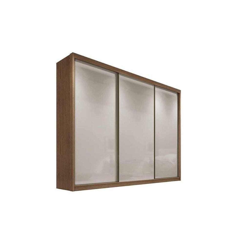 Guarda Roupas 3 Portas De Correr E 8 Gavetas Natus Plus Freijó/Fendioff - Novo Horizonte