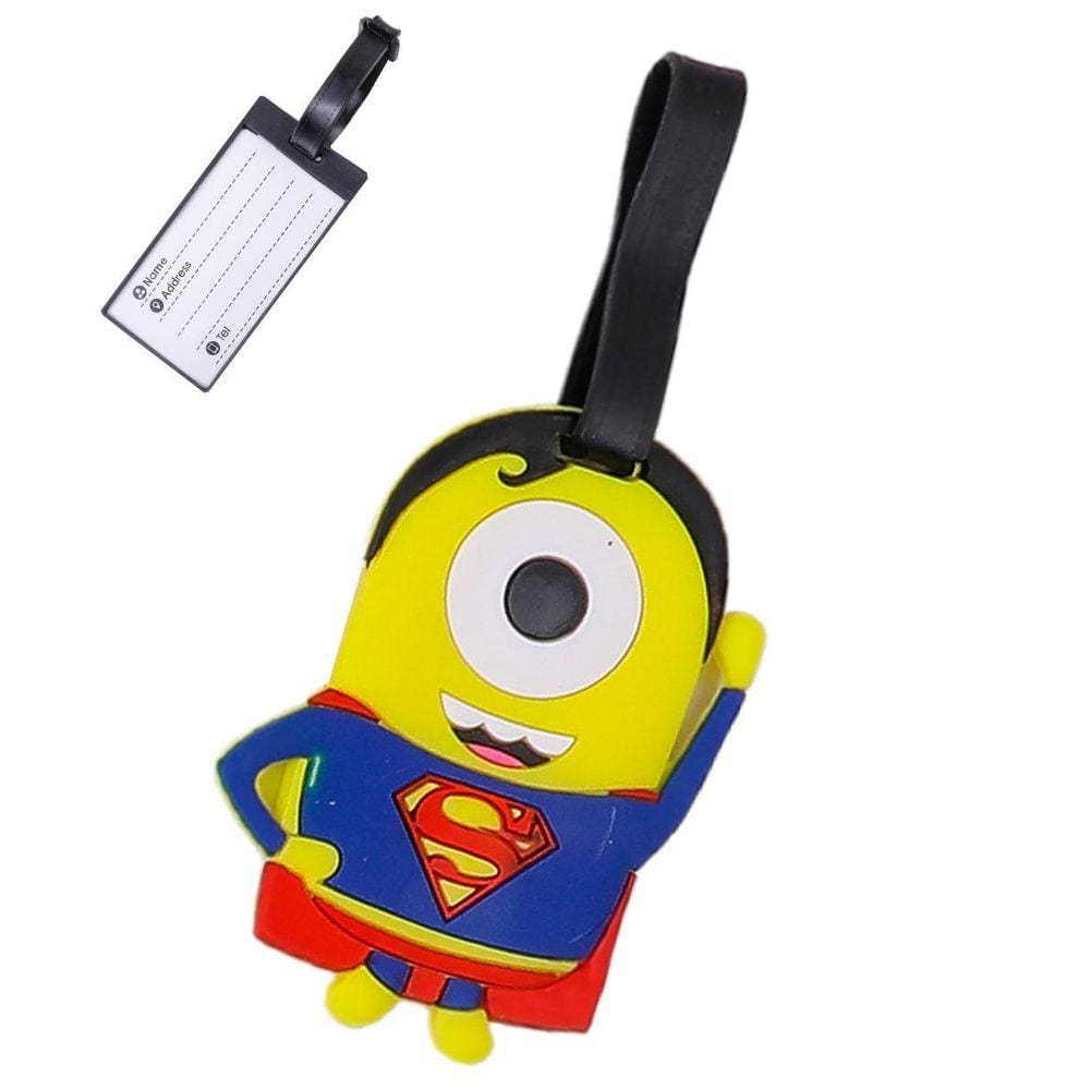 Etiqueta Para Bagagem Mala Viagem Tag Personagens