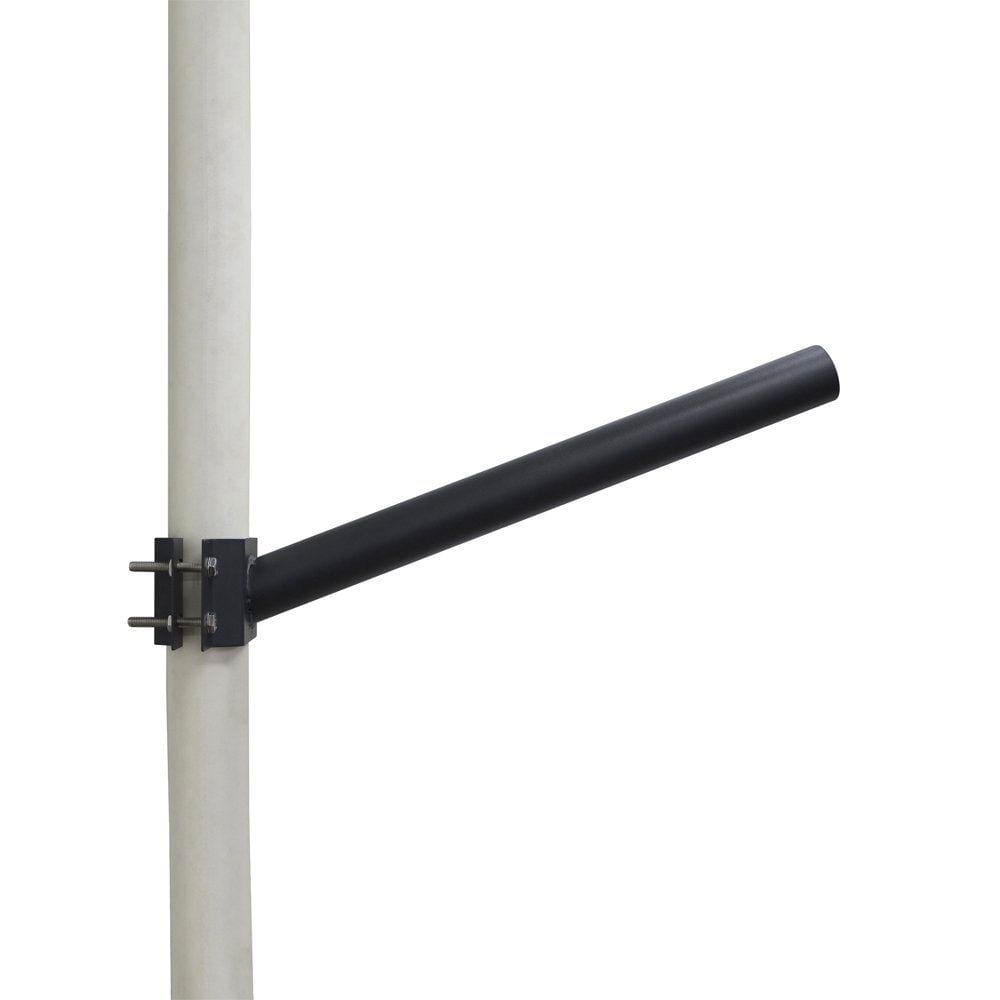 Kit 2 Suporte Braço Taschibra Para Luminária Poste 45cm Preto Taschibra