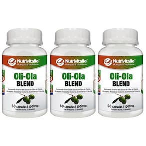 Kit 3 Un - Oli Ola Blend 1000Mg 60 Capsulas Nutrivitalle