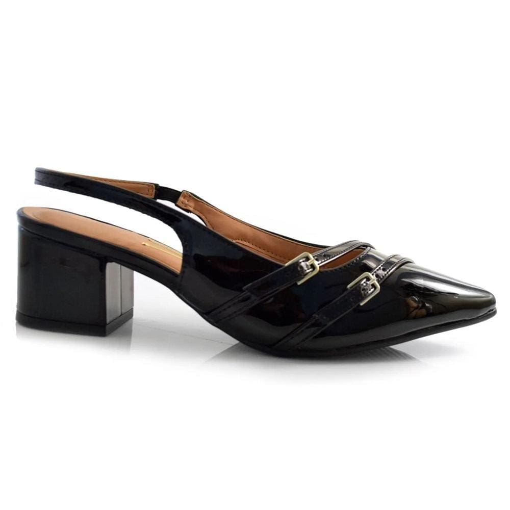 Sapato Scarpin Slingback Vizzano Salto Bloco 1220.366