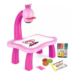 Mesa Projetora Infantil Musical com 24 Desenhos