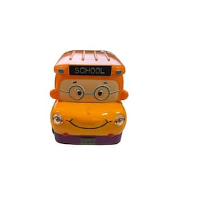 Carrinho Sonoro - Hot Track Racing - Onibus School TERRACO