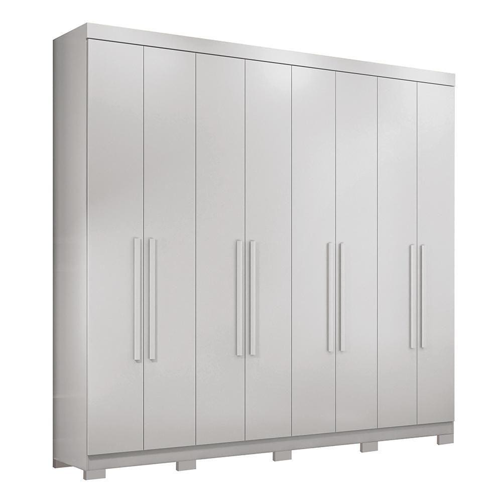 Guarda Roupa Casal Master New 8.4 8 Portas com Pés - Santos Andirá