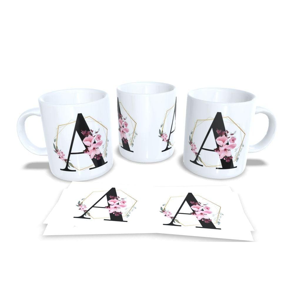 Canecas Coleção Alfabeto Gramur A/Z 