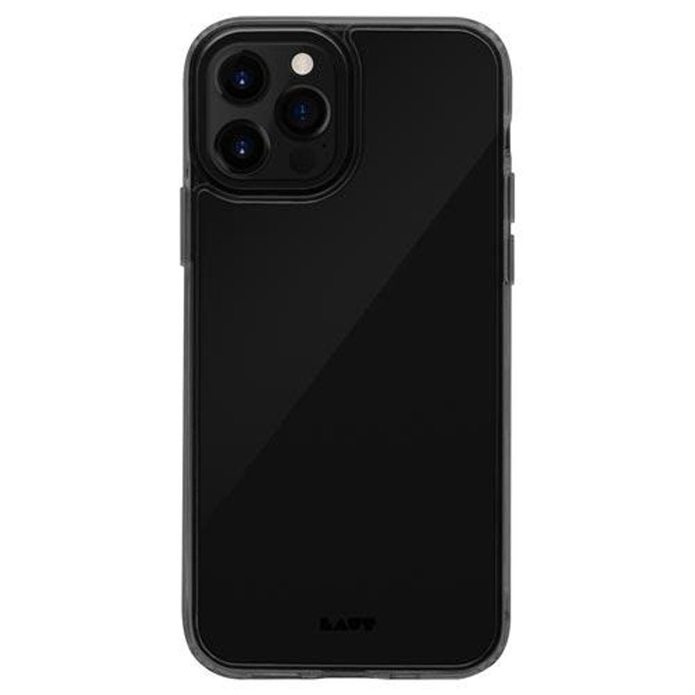 Capa Protetora para iPhone 12 e iPhone 12 Pro Crystal-X em Vidro Temperado Preta - Laut - LT-IP20MCXUBI