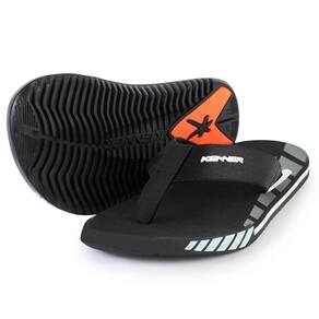 Chinelo Kenner Kick S Up Masculino - Preto e Branco