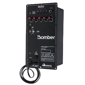 Amplificador Classe D Bomber AC 150w RMS Bluetooth