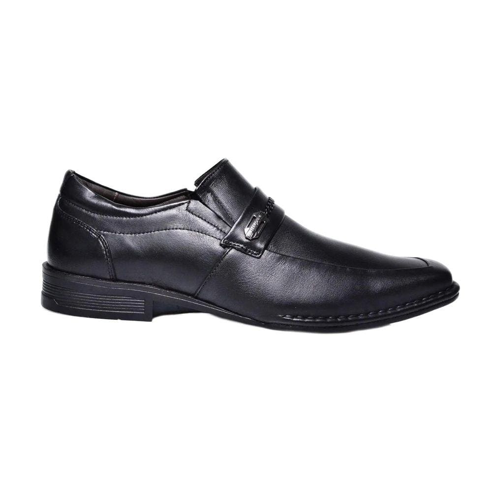 Sapato Ferracini Masculino Couro Preto