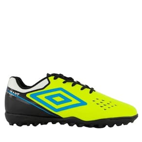 Chuteira Umbro Society Adamant Top Speed Amarelo-Infantil