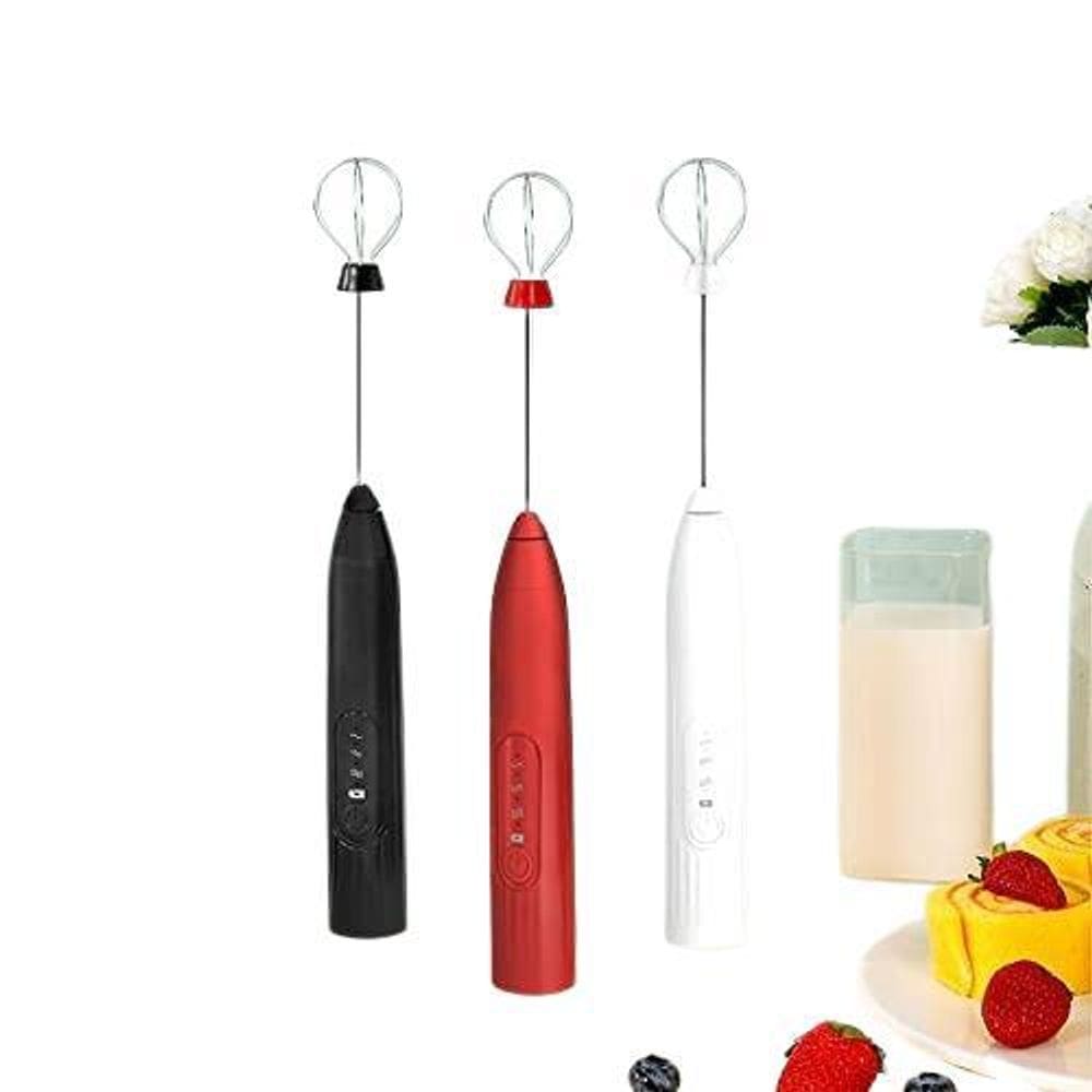 Misturador Batedor Bebidas Ovos Recarregável Usb Mini Mixer