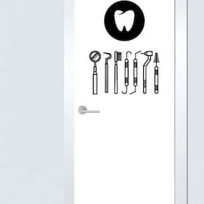 Adesivo Para Porta Instrumento De Dentista