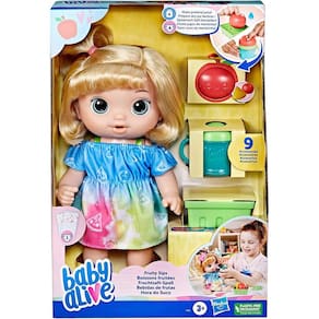 Baby Alive Boneca Loira Hora Do Suco Hasbro