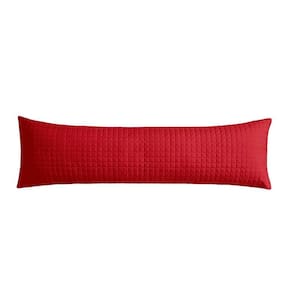 Porta Travesseiro Poliester Hug Plaza 40X130 Vermelho Lavive