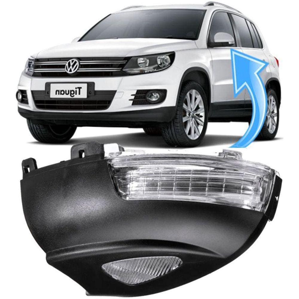 Pisca Seta Retrovisor Tiguan 2009 À 2018 Luz Cortesia - Esq