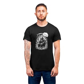 Camiseta Masculina Tá Tudo Bem Só Que Não Fogo Caveira Humor