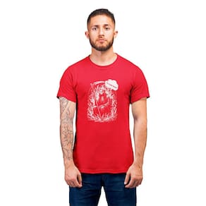 Camiseta Masculina Tá Tudo Bem Só Que Não Fogo Caveira Humor