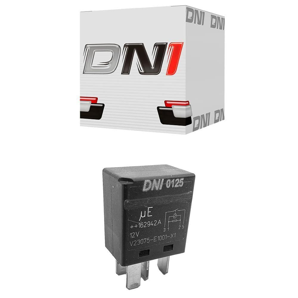 Relé Auxiliar HB20 Onix Palio 12V 40A S/Suporte C/Resistor