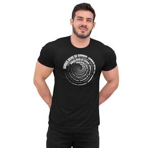 Camiseta Masculina Jamais Deixe de Sonhar Frase Inspiração