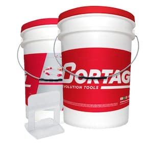 Espaçador Nivelador St 2,0Mm Balde Com 900Un 62702 - Cortag