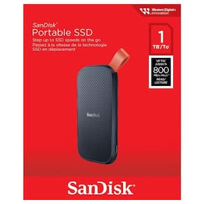 SSD Externo Sandisk G26 1TB USB 3.2, Leitura: 800MB/s, SDSSDE30-1T00-G26