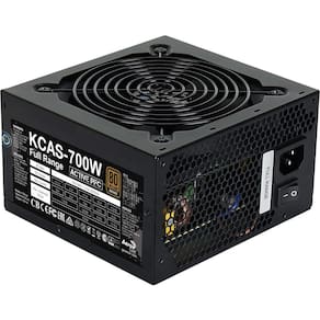 Fonte Gamer ATX Aerocool KCAS 700W 80 Plus Bronze, PFC Ativo, Bivolt Automática