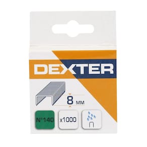Grampo P Grampeador De 8Mm Nº 140 1000 Peças Dexter
