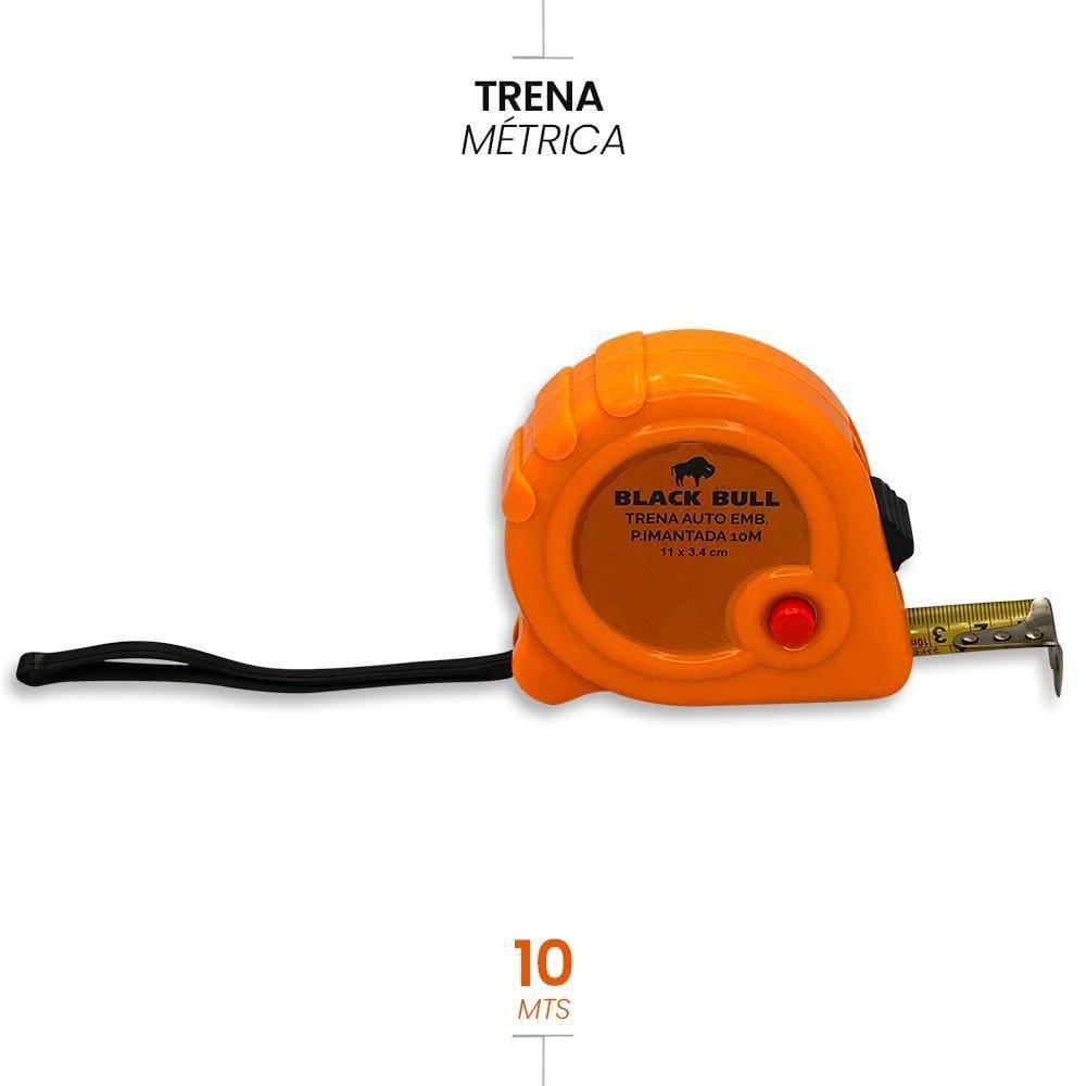 Trena Auto Emborrachada Com Ponta Imantada - 10 Metros