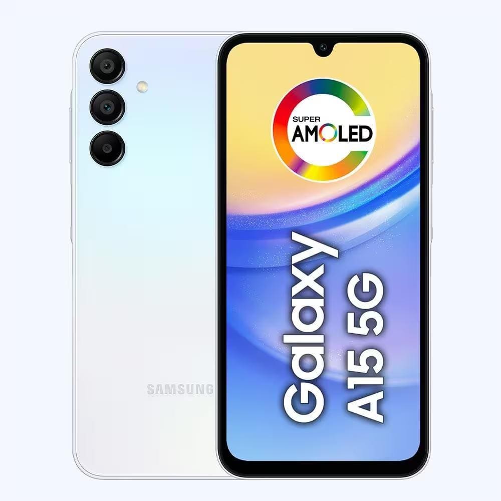Smartphone Samsung Galaxy A15 5G 6,5” 128GB 4GB Azul Claro