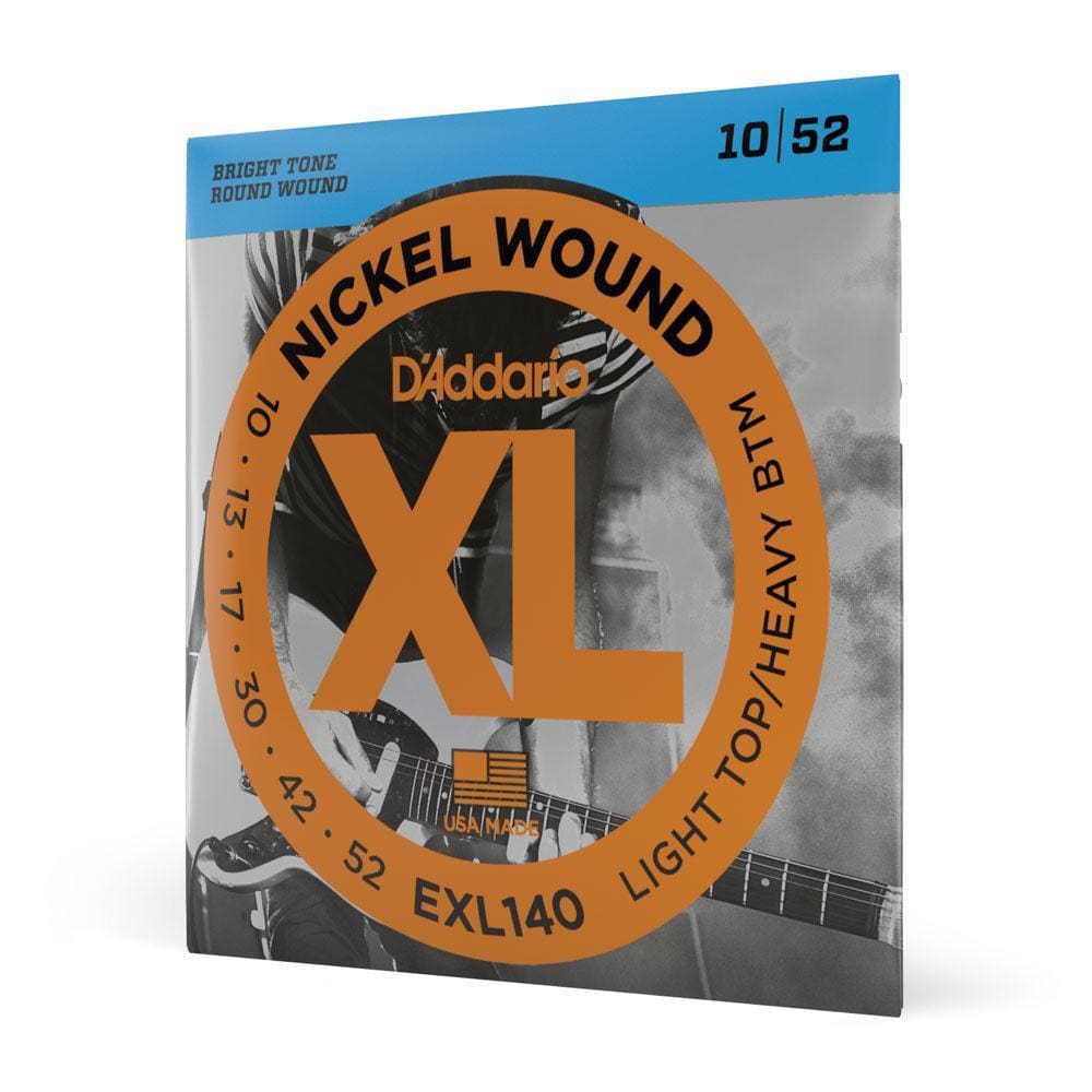 Encordoamento Guitarra 10-52 D Addario XL Nickel EXL140 [F035]