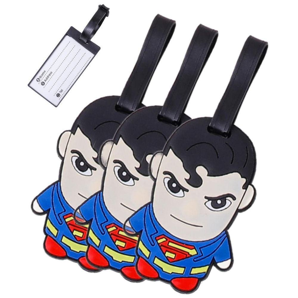 Etiqueta Para Bagagem Mala Viagem Tag Personagens