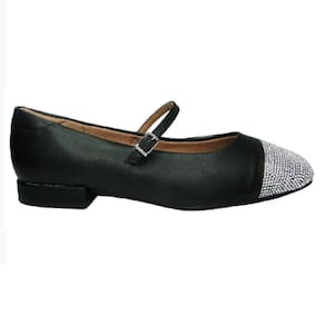Sapato Boneca Salto Baixo Vizzano Com Strass 1427.103