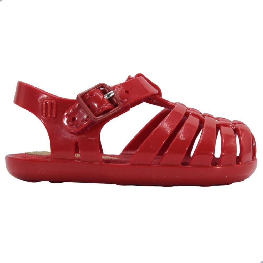 Sandália My First Mini Melissa Possession Baby Vermelho