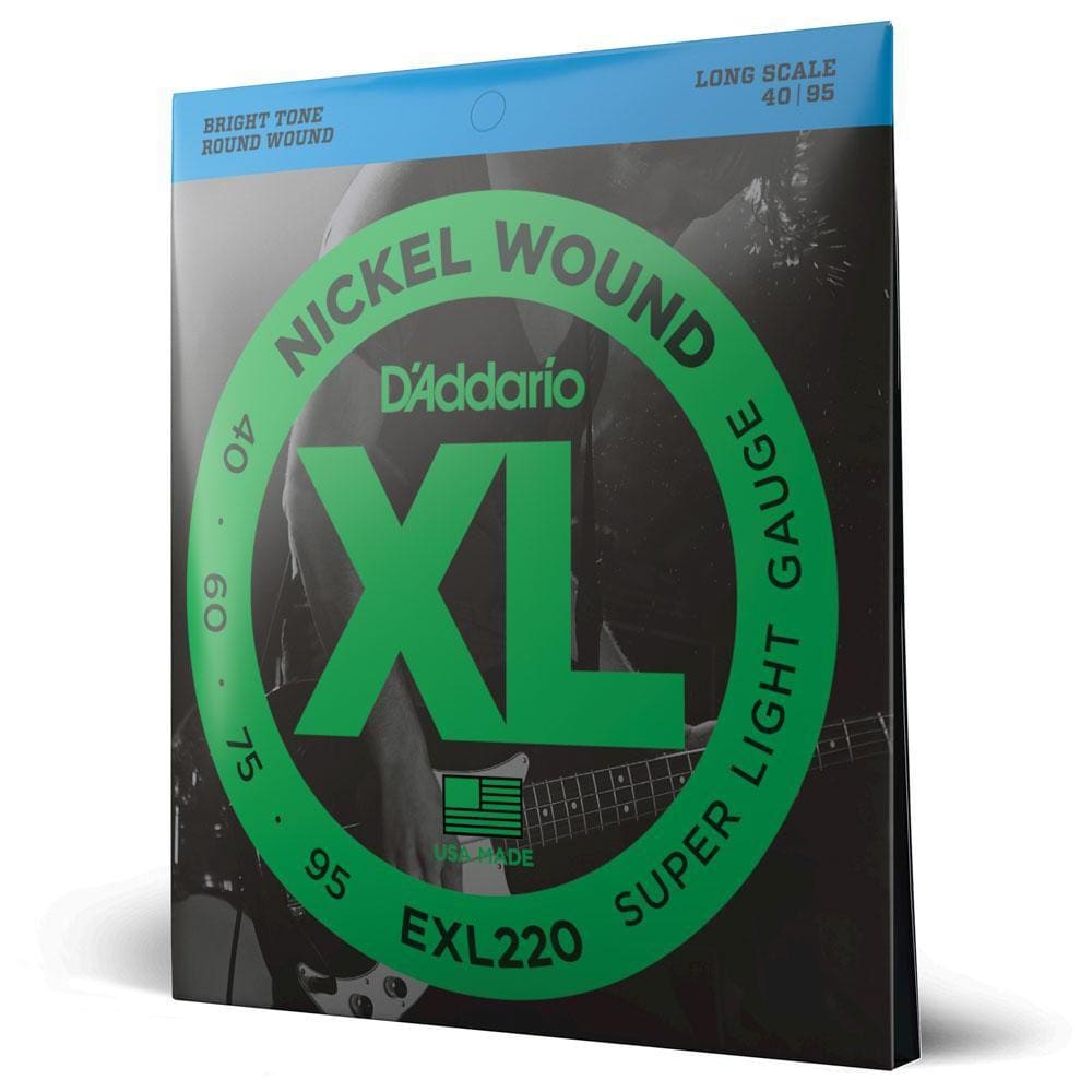 Encordoamento Baixo 4C 40-95 D Addario XL Nickel EXL220 [F035]