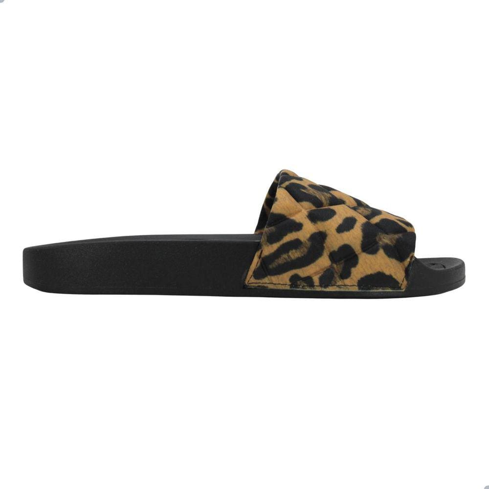 Tamanco Moleca Onça Multi Camel