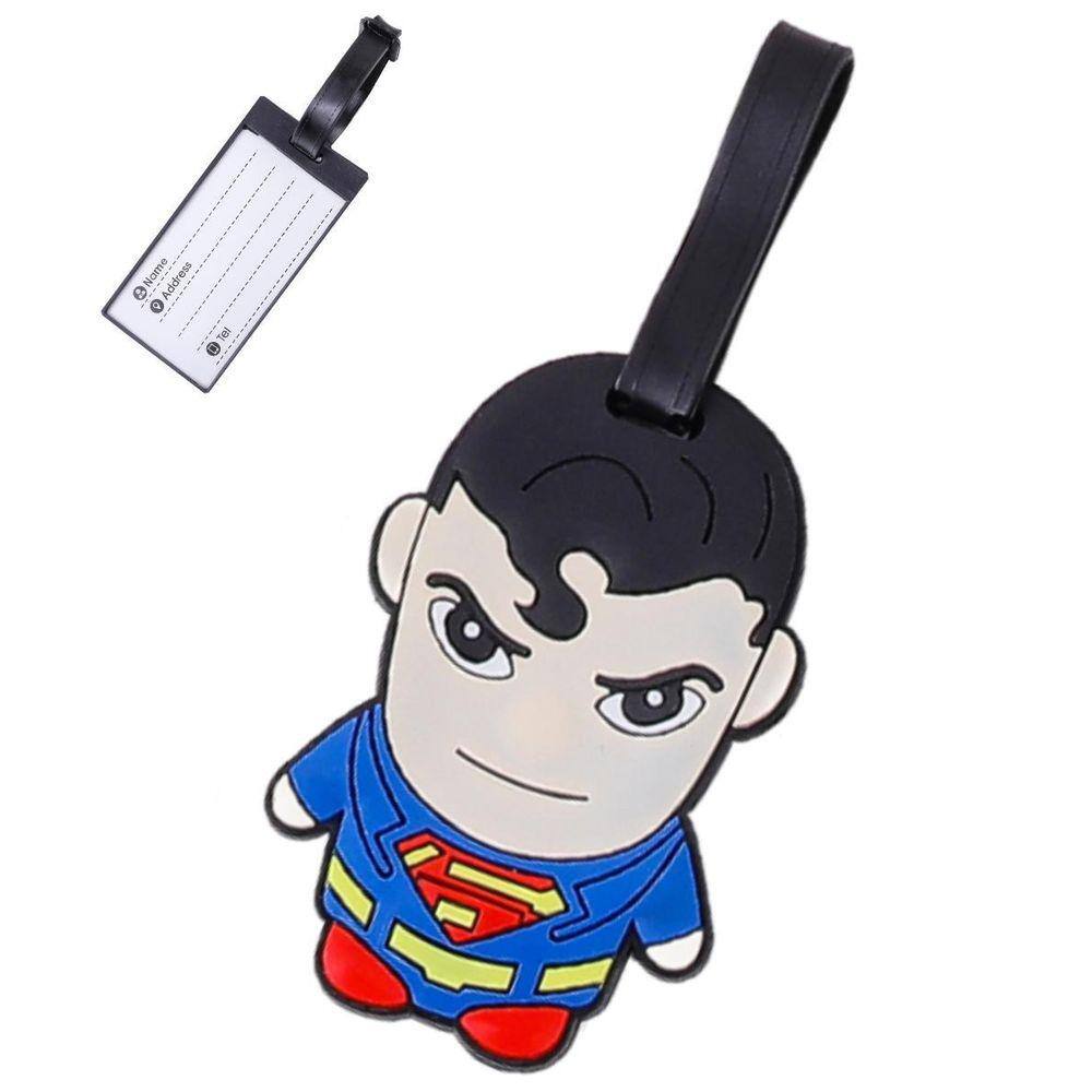 Etiqueta Para Bagagem Mala Viagem Tag Personagens