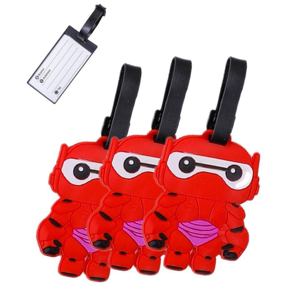 Etiqueta Para Bagagem Mala Viagem Tag Personagens