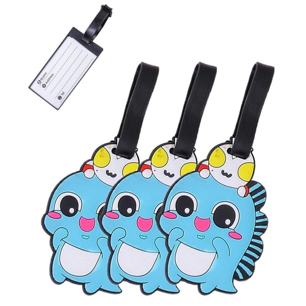 Etiqueta Para Bagagem Mala Viagem Tag Personagens