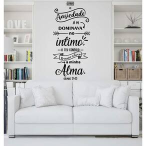 Adesivo De Parede Salmo 94:19