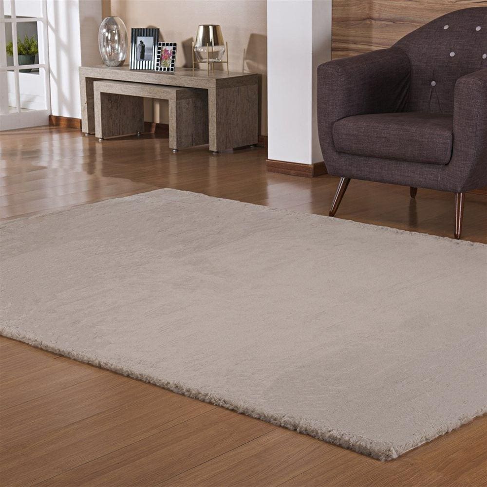 Tapete para Sala 150cmx200cm Bangor Niazitex Bege
